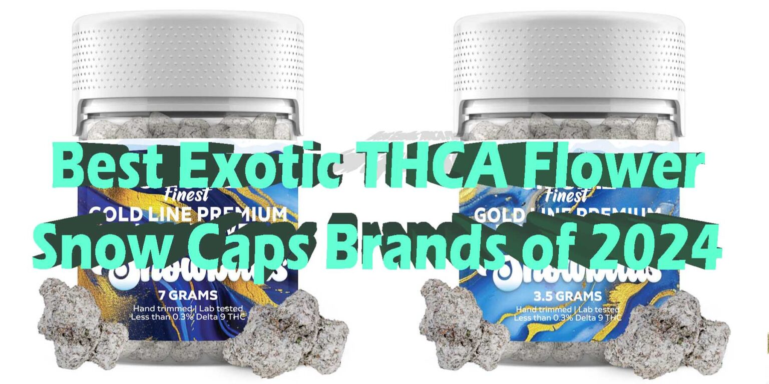 Exotic THCA Snow Caps 2024 Bloomz Hemp