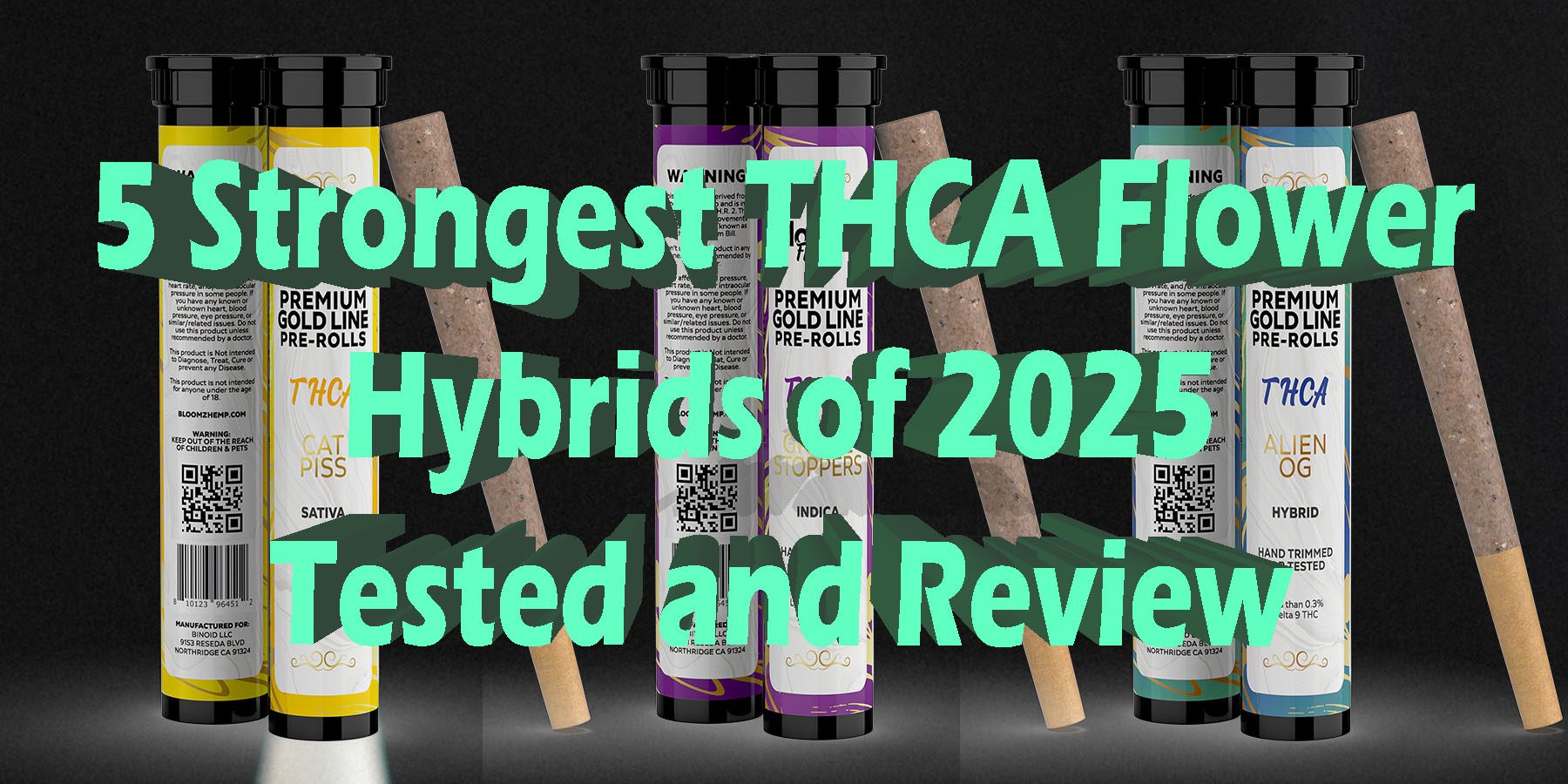5 Strongest THCA Flower Hybrids of 2025 Tested and Review Coupon Discount For Smoking Best Brand D9 D8 THCA Indoor Biniod.